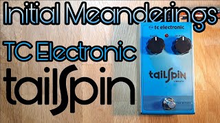 Video thumbnail for TC Electronic Tailspin: initial meanderings by Pedal Experiments