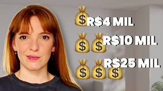 Melhores estratégias financeiras por salário: 4k, 10k, 25k