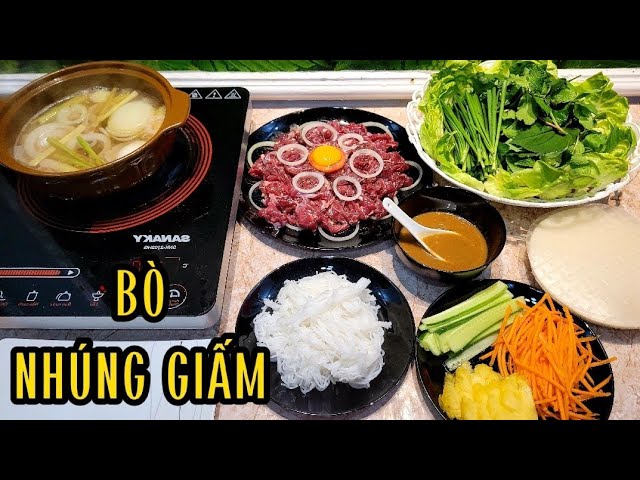 Cách Nấu Lẩu Bò Nhúng Dấm