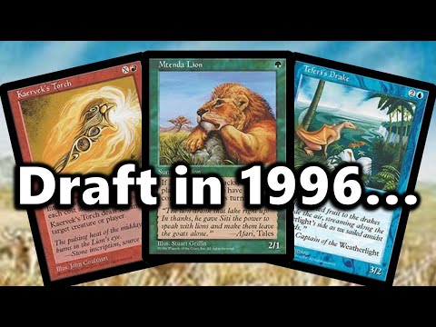 Drafting MTG's First Limited Format!!!