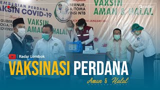 Suasana Vaksinasi Di Gedung Graha Praja Pemprov NTB