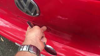 Volkswagen Polo 9N trunk does not open