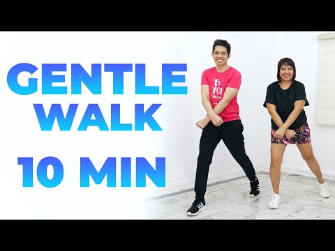 10 MIN AFTER MEAL WORKOUT • GENTLE Exercise to Lower Blood Sugar • 1200 Steps • Walking Workout #152