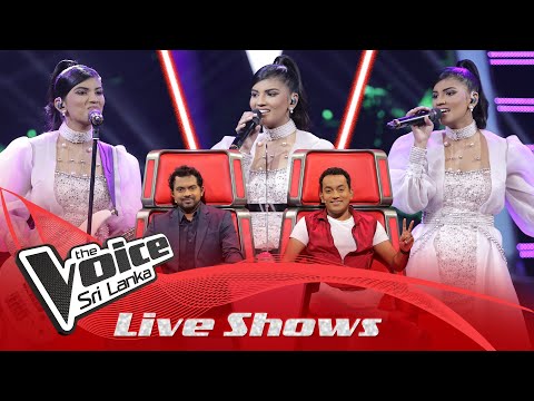 Tharushi Malisha | Chandrame Ra Paya Awa (චන්ද්‍රාමේ රෑ පායා ආවා) | Live Shows | The Voice Sri Lanka