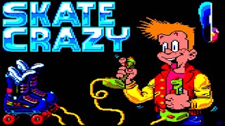 [Amstrad CPC] Skate Crazy - Longplay