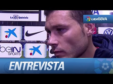 Entrevista a David Navarro tras el Levante UD (1-2) Granada CF