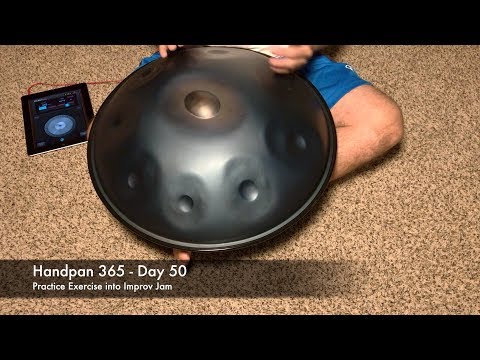 Handpan 365 - Day 50 (Playing with Instrumentals)
