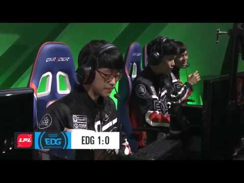 2017年英雄联盟LPL-EDG vs Game Talents Highlights LPL Spring 2017    EDG vs GT Week 8 Day 1