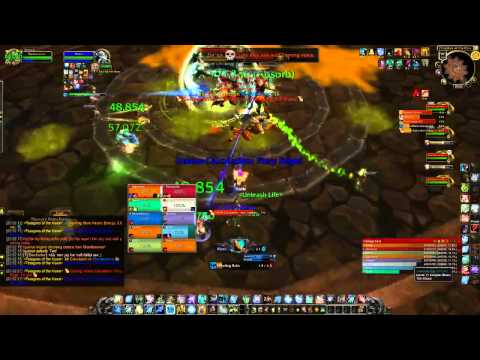 Paragons of the Klaxxi Normal 10man (Resto shaman PoV) with Teamspeak.