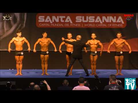 European Amateur Santa Susanna 2016 - Junior Men's Fitness Open