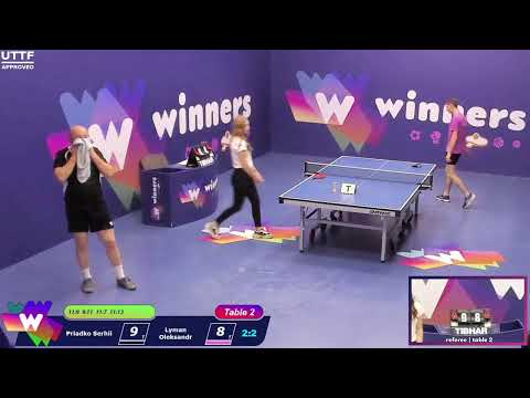 Winners League  12.09.21 Priadko Serhii - Lyman Oleksandr 18:30