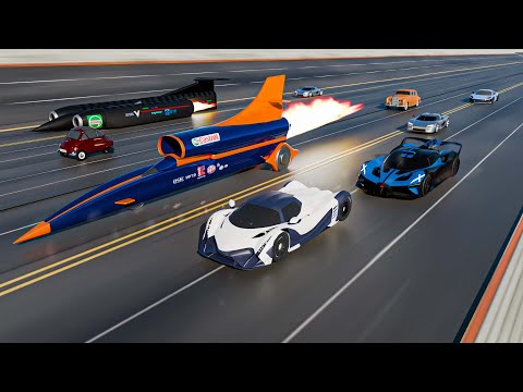 Top Speed Comparison: The Fastest Cars in the World