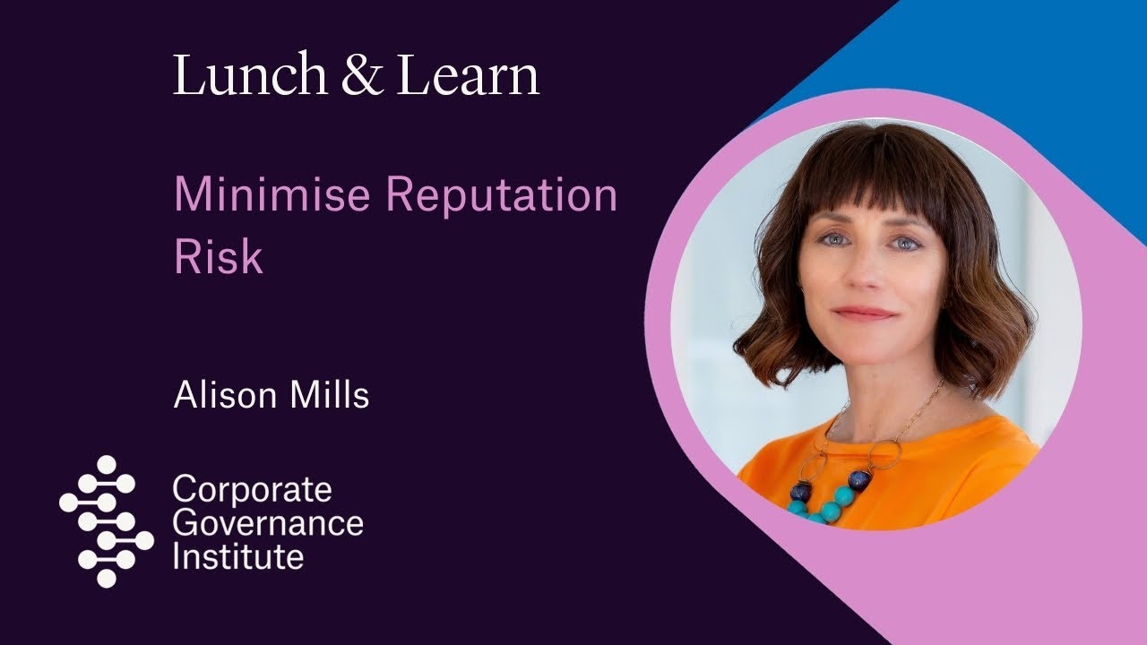 Minimise Reputation Risk