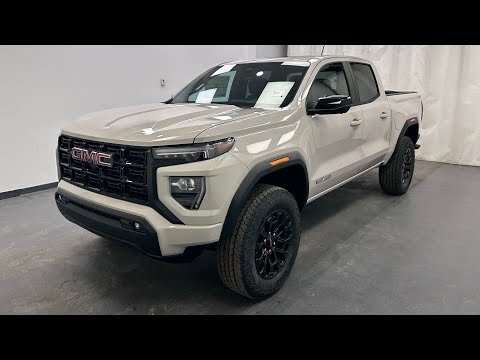 2026 GMC Canyon Crew Cab Short Box 4-Wheel Drive Elevation in Tan for sale at Davis GMC Buick Lethbridge in Lethbridge, AB
