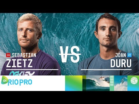 Sebastian Zietz vs. Joan Duru - Round Two, Heat 10 - Oi Rio Pro 2018