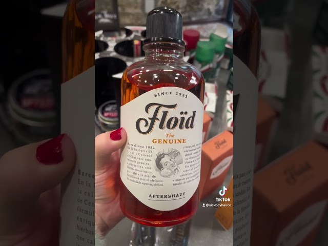 Vídeo relacionado con Floid After shave Lotion The Genuine (400ml), bálsamo barba con mentol refrescante, tónico facial que reequilibra, regenera y reduce la irritación