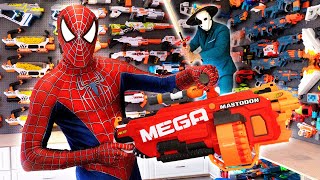 NERF GUN SPIDERMAN MOVIE | INTO THE NERF VERSE - Part 4!