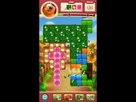 Toon Blast Level 7840 - NO BOOSTERS 🐻🐺🐱 | SKILLGAMING ✔️