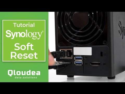 Resetear Servidor NAS Synology - Recuperar configuración de red y cuenta de administrador