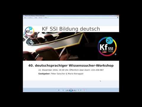 2016 12 22 PM Public Teachings in German - Öffentliche Schulungen in Deutsch