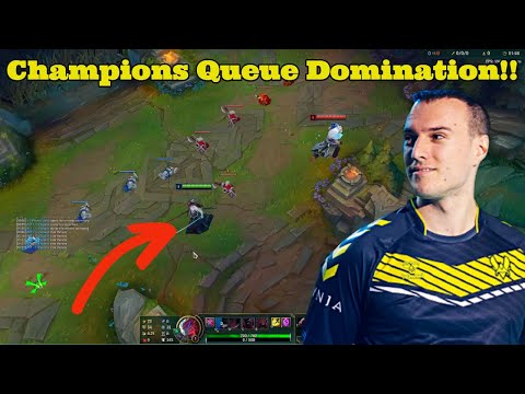 Perkz' Yone Is Too GOOD For These ERL Players In Champions Queue!!!