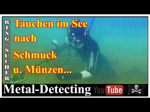 Tauchen u. Sondeln mit dem Blu3 Nemo u. meinem Metalldetektor. Schatzsuche im Wasser.