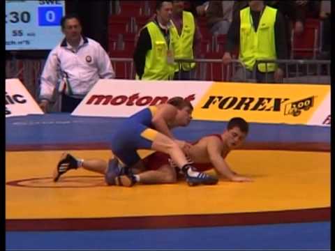 EC-2008 / Bayramov Rovshan (AZE) - Molin Daniel (SWE) GR 55 kg 1/16 final