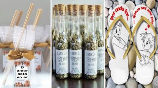 TOP 65 Ideias de LEMBRANCINHAS de CASAMENTO criativas 🤵👰