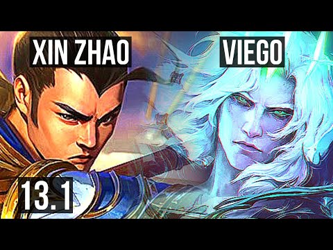 XIN vs VIEGO (JNG) | 300+ games, 9/3/7, Dominating | KR Master | 13.1