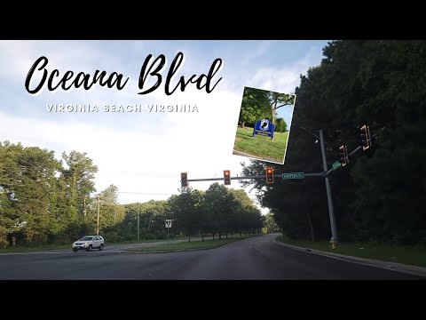 Oceana Blvd | Virginia Beach | September 2022 | From General Booth Blvd to First Colonial Rd