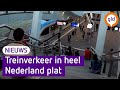 Reizigers stranden door communicatieproblemen treinverkeer