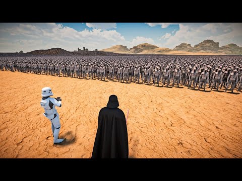 DARTH VADER & STORMTROOPER VS 1,000,000 ZOMBIES - Ultimate Epic Battle