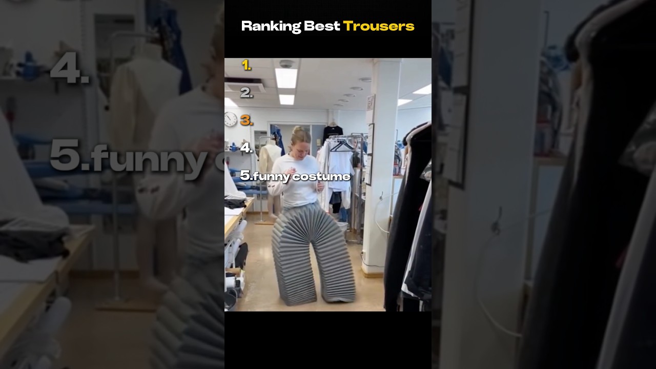 최고의 바지 순위