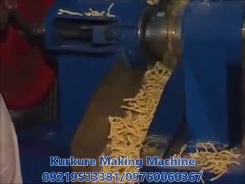 Kurkure making machine
