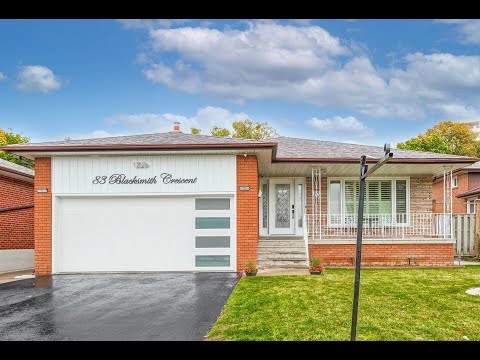 83 Blacksmith Crescent, North York Home for Sale - Real Estate Properties for Sale