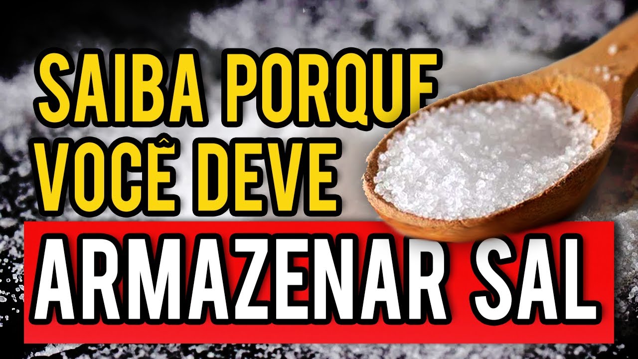 Why is storing salt so important? | Storing food at home