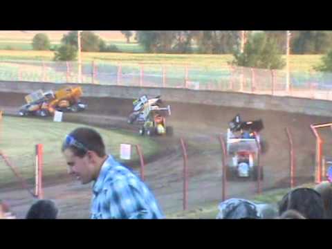 IRA Sprint Cars Heat 1 Dodge Co. 7/20/12