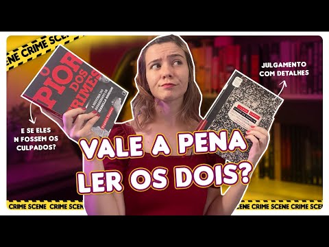 diferenas entre A PROVA  A TESTEMUNHA  e O PIOR DOS CRIMES