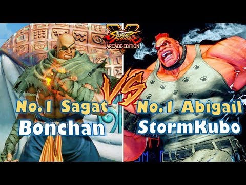 SFV AE S4 ◆ Bonchan (Sagat) vs StormKubo (Abigail) Ranked match