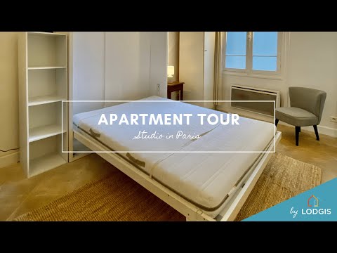 Apartment Tour // Furnished  20m2 in Paris – Ref : 10721491