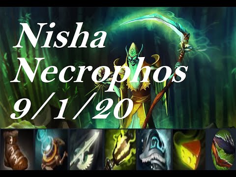 Nisha Necrophos - epic laning skill - Secret vs OG game1 - BLAST Bounty Hunt - dota2