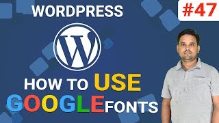 How to Add Custom Fonts in Wordpress | WordPress Tutorials