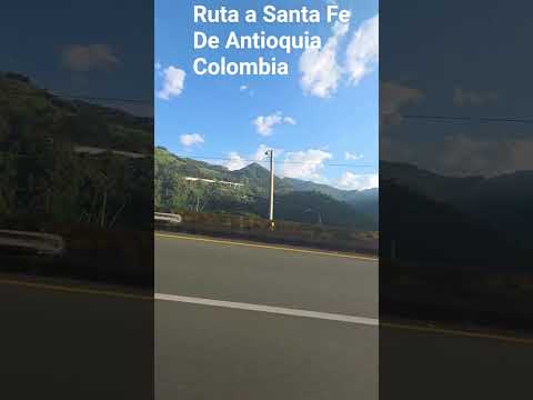 Ruta a Santa fe De Antioquia Desde Medellin #shorts #Medellin #SantafedeAntioquia