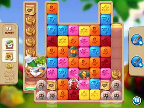 Lily’s Garden: Design & Relax - Day 8 - Level 216 - Hard - Hot Streak - FULL STORY - CaroGamesNL