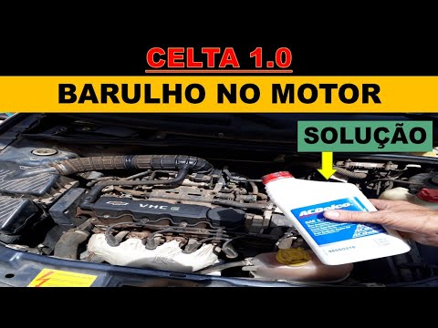 Celta 1.0 barulho no motor, como resolver? Possível solução.