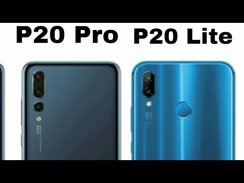 Huawei P20 Pro vs Huawei P20 Lite (Nova 3e) | Side by Side comparison | Techno Productions