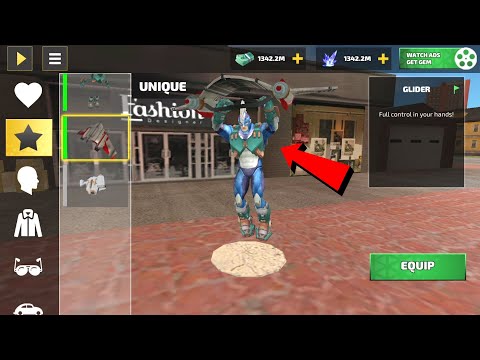 Rope Hero: Vice Town (Glider - Full Control in your Hands!) Rope Hero 5.7 Beta - Android Gameplay HD