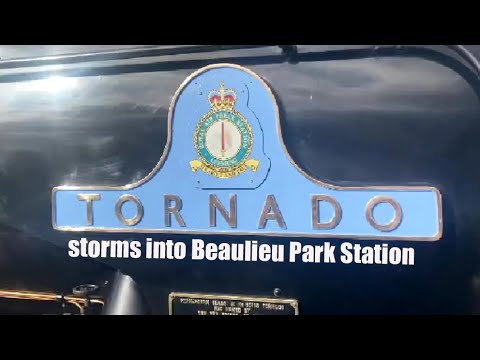 CRHnews - Tornado 60163 storms into Beaulieu Park Station 27.10 .25