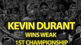 Kevin Durant Wins First Championship In The WEAKEST WAY EVER! LEBRON & CAVS LOSE TO GOLDEN STATE