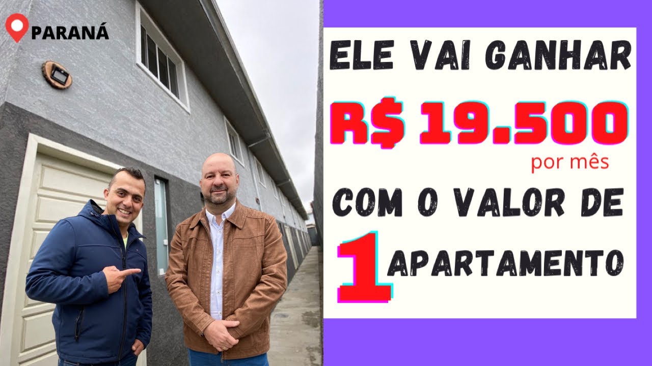 Como transformar sua casa própria em RENDA? O apartamento dele virou 30 KITNETS para aluguel